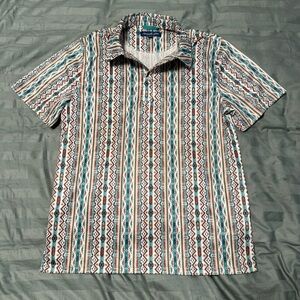 Panhandle Slim Multicolor Geometric Button Down Shirt